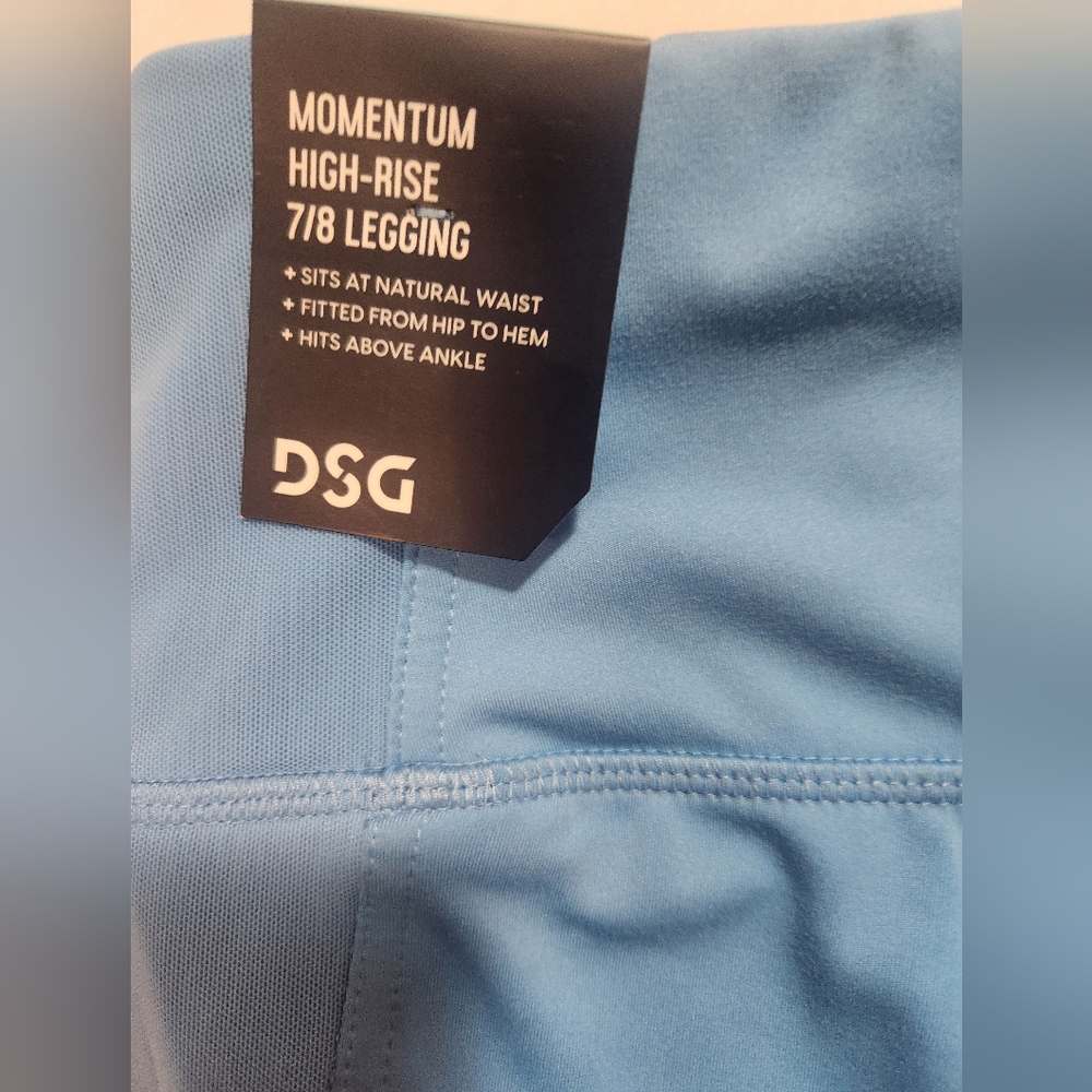 DSG Blue Athletic Leggings NWT Sz M - Picture 6 of 10
